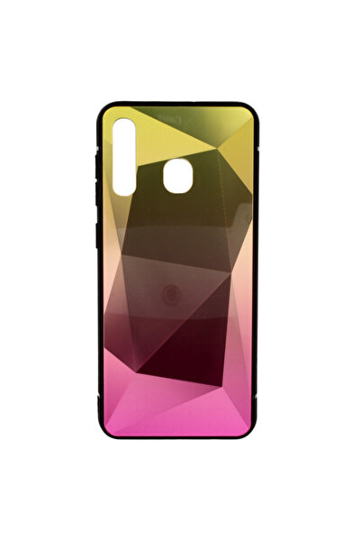 OEM Σκληρή Θήκη Όμπρε Στρας Ροζ / Χρυσό (Huawei Mate 20 Lite)