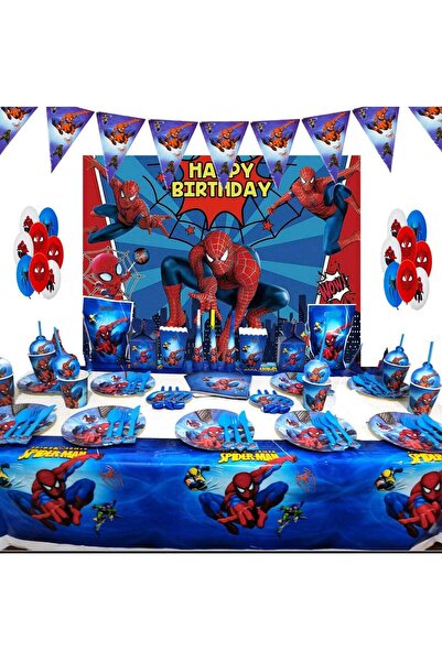 Generic Spideman Birthday Party Supplies, 178 Pcs Spideman Party Decorations ...