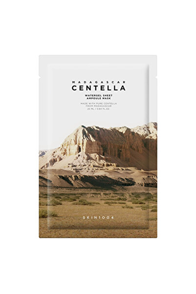 Skin1004 Madagascar Centella Watergel Sheet Ampoule Mask Yatıştırıcı Ampul Ka...