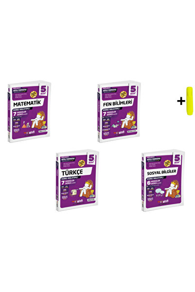 Gizli Yayınları Gizli 5. Sınıf Matematik Fen Türkçe Sosyal Maarif Müfredatın ...