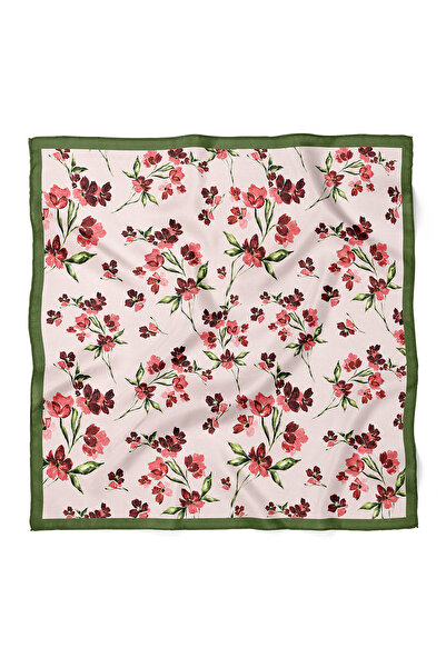 nehir eşarp Flower Pattern Scarf Bandana 70X70 cm