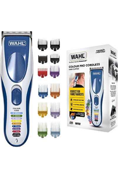Wahl ماكينة حلاقة كولور برو اللاسلكية |   شفرة دقيقة من الفولاذ المقاوم للصدأ...
