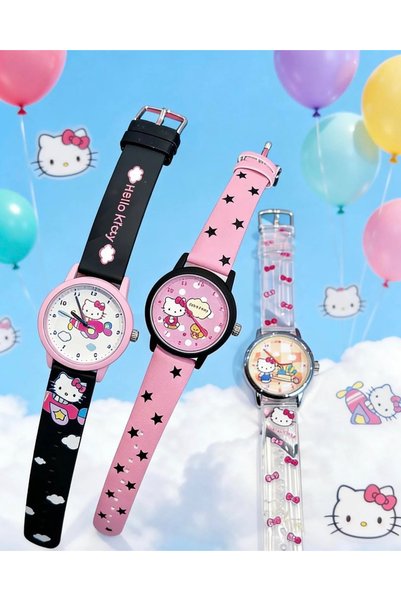 TOPTOY Hello Kitty 24-Hour Dating series watch, 1 random piece, Sanrio themed children accessory