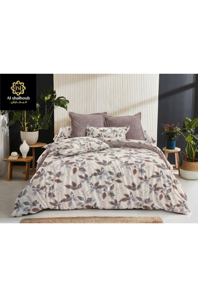 Generic Brand مــفرش نفــرين مضــغوط مشجر 6 قطع - SM0314