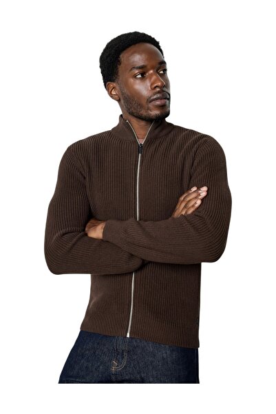 French Connection Men 1/2 Zip Knit Jumper