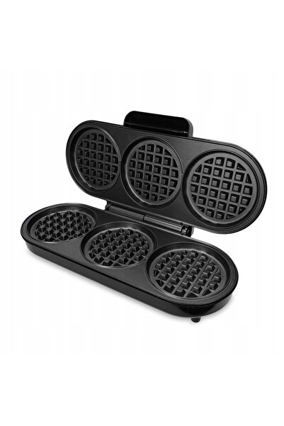 ADE Aparat de făcut vafe XXL pentru 3 vafe