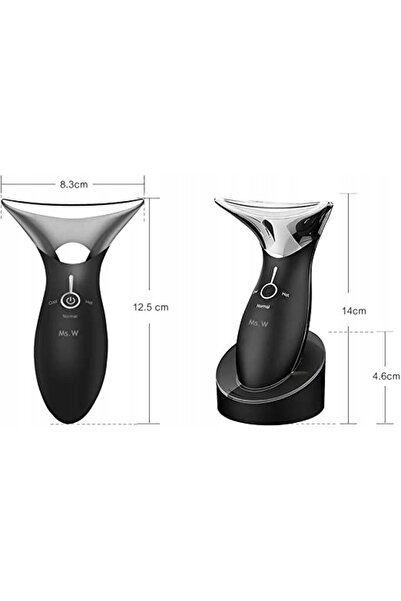 MSW MS.W Aparat de masaj sonic facial cu LED pentru lifting și antirid