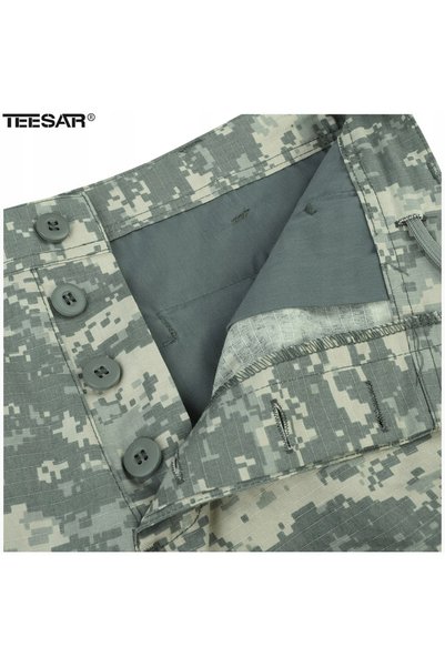 Mil-Tec Pantaloni bărbați de luptă tactici militari Teesar ACU din bumbac, mo...
