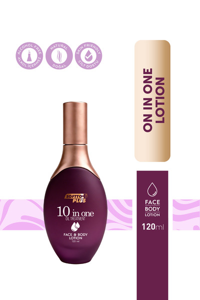 Softto Plus 10 in 1 One Oil Treatment Face & Body Lotion 120 ml