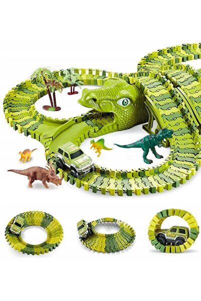 ChRLD Circ mare de curse auto – Parcul dinozaurilor, 270 de piese