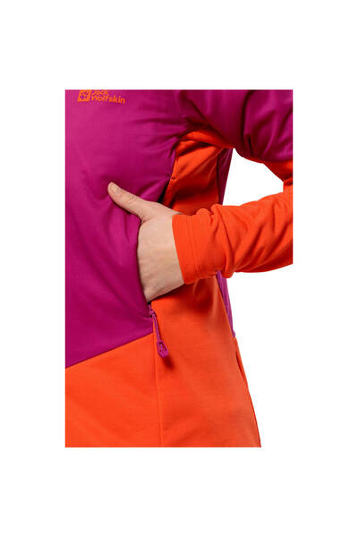 Jack Wolfskin Jachetă de ploaie Alpspitze Ins Hybrid nouă de damă, mărimea S