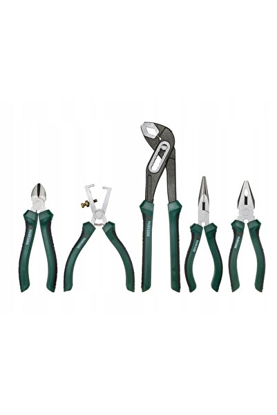 NO BRAND Set de 5 clești PARKSIDE – clești laterali universali pentru pompe ș...