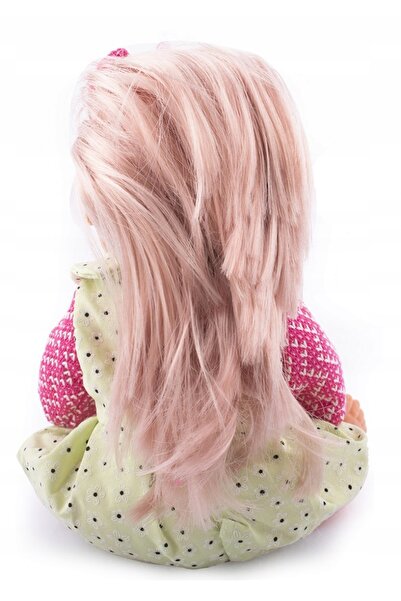 NO BRAND LALKA NIEMOWLAK BOBAS FUNKY Cântă Plânge + Accesorii D.L. PĂR 29CM