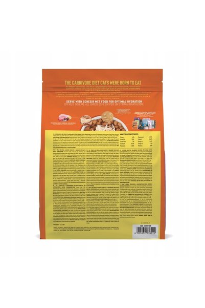 NO BRAND SCHESIR Born Carnivore Hrană uscată pentru pisici adulte Pui Ou 255g