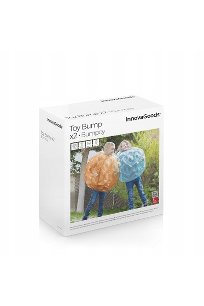 InnovaGoods Minge gonflabilă mare tip bulă pentru distracție, Bumpoy, pentru ...