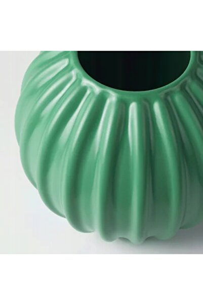 NO BRAND Vază IKEA SKOGSTUNDRA, verde, 15 cm