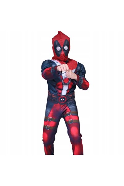 Toys AVENGERS DEADPOOL COSTUM SUPEREROU MASCA DE CARNAVAL 4 ÎN 1 BAL DE ABSOLUȚI
