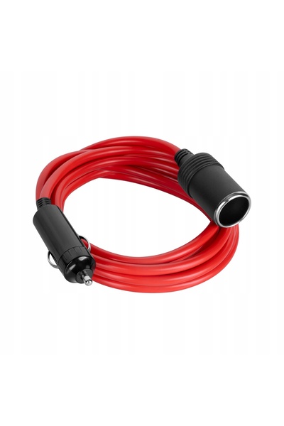 NO BRAND Cablu prelungitor pentru brichetă auto PY-CHR0013-5 5m 120W