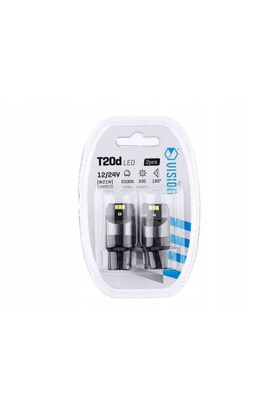 Vision W21W T20d 12/24V 6x 3020 SMD CANBUS Becuri LED