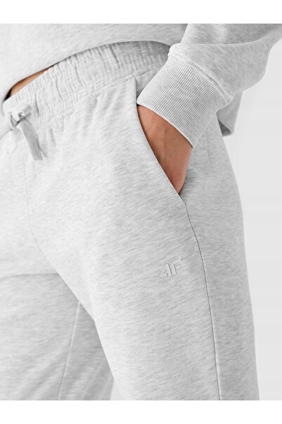 4F Pantaloni de trening pentru femei 4FWMM00TTROF1137 gri