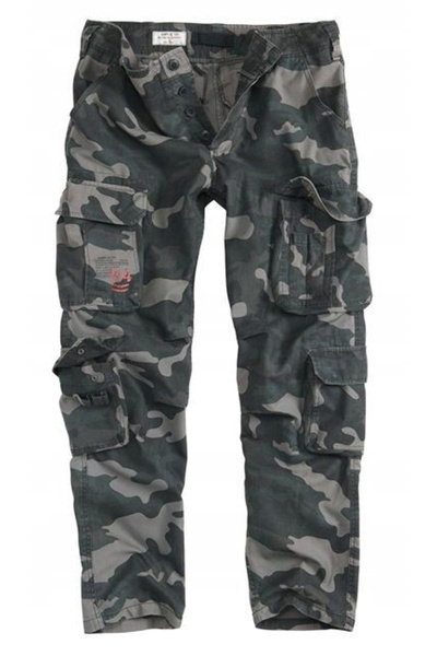 NO BRAND Pantaloni bărbați tactici de luptă, surplus aeropurtat, slim, negru ...