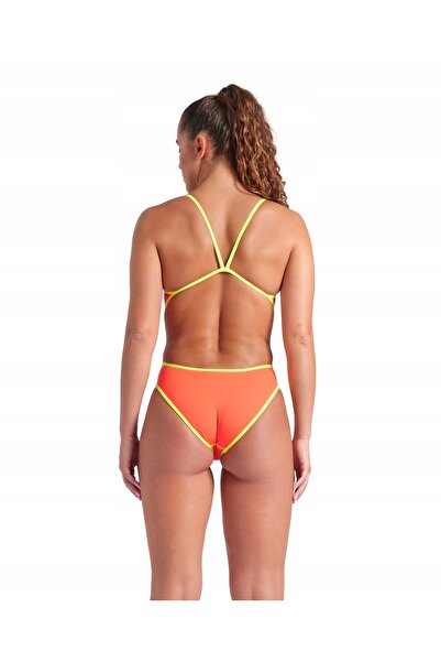 ARENA Costum de baie reversibil REV challenge back albastru-coral 14(UK36) L