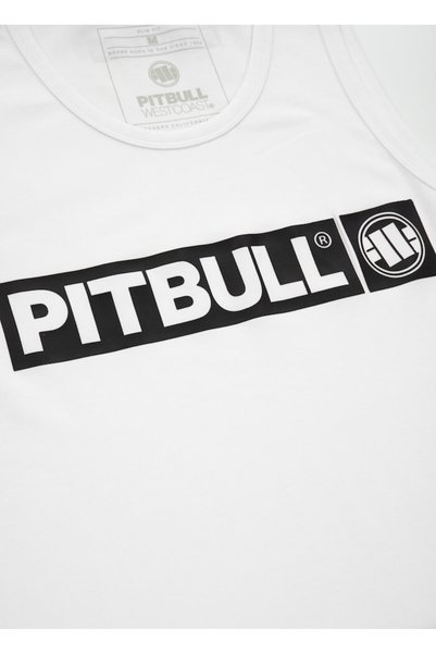 NO BRAND Tricou bărbați Pitbull Hilltop Tank Top alb S