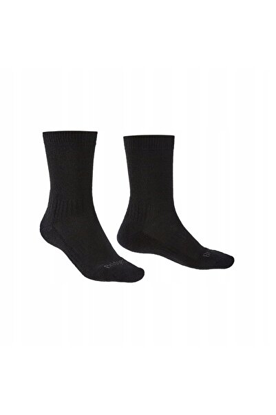 NO BRAND Șosete de trekking Bridgedale Hike Lt Merino P Boot - negre 40-43