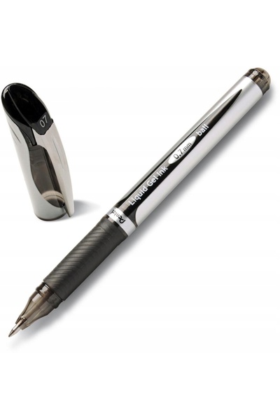 Pentel Pix cu gel EnerGel 0,7mm cu clemă x 4 bucăți