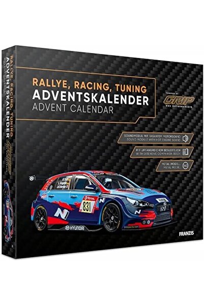 NO BRAND CALENDAR DE ADVENT CU MODEL DE MAȘINĂ DE CURSE LA SCARĂ 1:43 CALENDA...