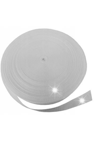 NO BRAND Bandă de tâmplărie Parcian 3cm ALB 30mm 50m