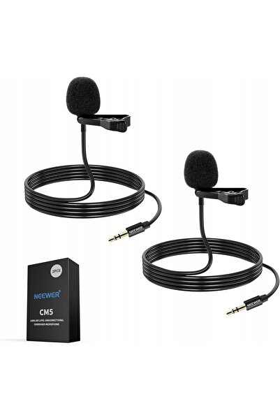 NO BRAND Microfon lavalieră Neewer cu mufă TRS pentru Rode GO II Wireless Omn...