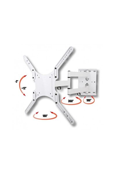 Techly Suport de perete 23 "-55" 45kg pivotant