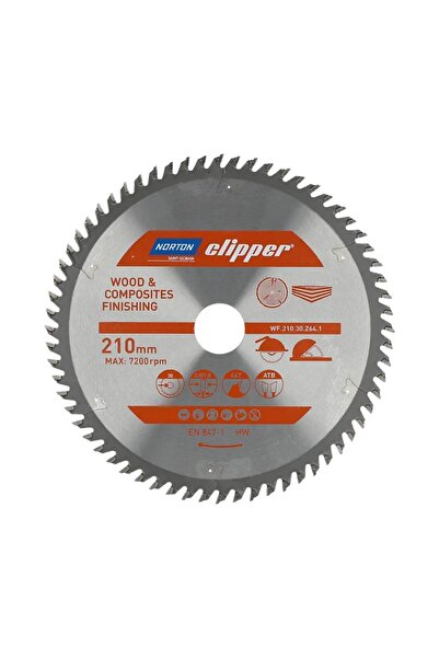 NO BRAND NORTON Disc de ferăstrău 210mm x 30mm x 64 dinți Lemn și compozite A...