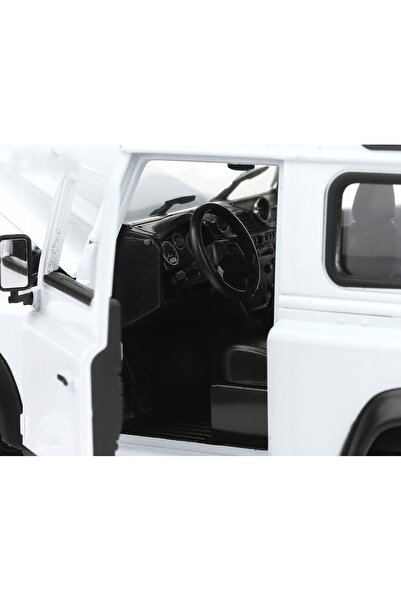 WELLY LAND ROVER DEFENDER ALB 1:24 MAȘINĂ METALICĂ NOUĂ
