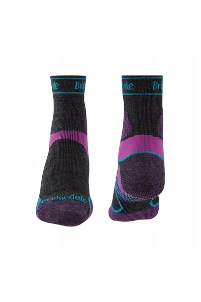 NO BRAND Bridgedale Lt T2 Merino Sport 3/4 Șosete de alergare pentru femei - ...