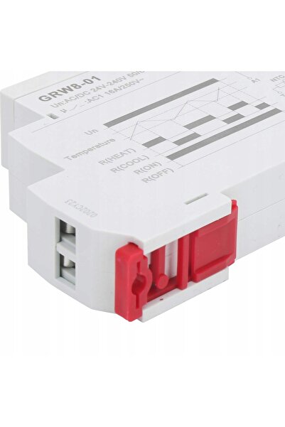 NO BRAND Releu de control al temperaturii AC/DC 24–240V