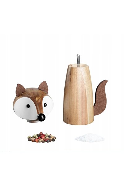 NO BRAND LEONARDO Râșniță de condimente din lemn LIS CUCINA
