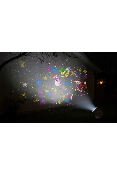 NO BRAND PROIECTOR LED RGB USB DE SĂRBĂTORI, DECORAȚIUNE, MINI PROIECTOR LED