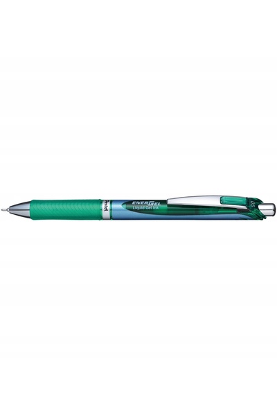 Pentel Pix automat VERDE Pentel, EnerGel BLN-75, 0.5mm x 6 bucăți