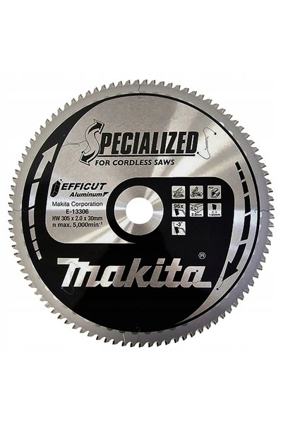 Makita Pânză de ferăstrău circular pentru aluminiu 305x30mm Z96 E-13306 ZAM. ...