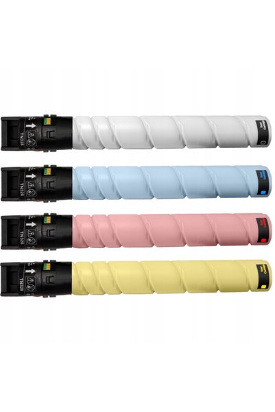 NO BRAND 4x TONER PENTRU KONICA MINOLTA TN328 BIZHUB C250i C360i C300i + cipuri