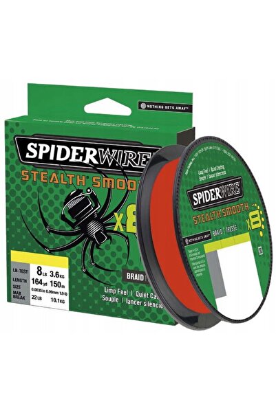 NO BRAND SPIDERWIRE STEALTH SMOOTH X8 PE-0,11mm Fir împletit