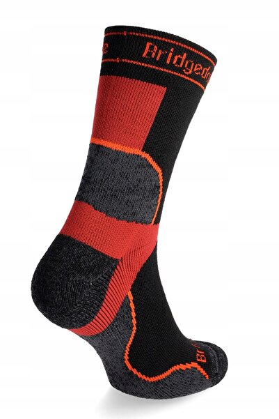 NO BRAND Șosete de alergare Bridgedale Trail Run Midweight T2 Merino negre 48