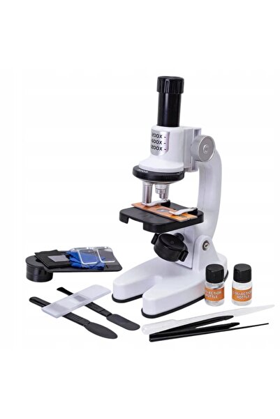 woopie Microscop digital LED pentru copii 1200x Kit educațional științific