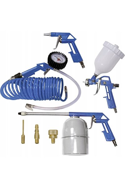 Scheppach Set de 8 piese accesorii pentru compresor