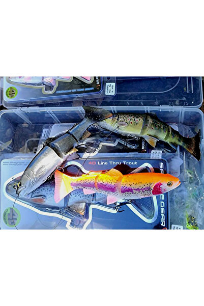 NO BRAND GUMA SAVAGE GEAR 4D LINE THRU TROUT RA-20,0 cm