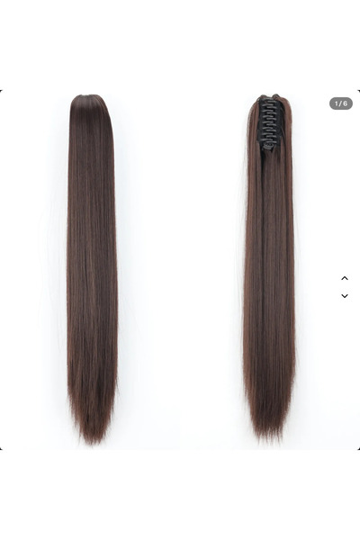 hair Set 2 x Coada de Par cu Cleste 70cm - Saten #4