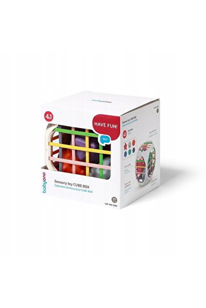 NO BRAND BabyOno Jucărie Senzorială CUBE BOX 1582