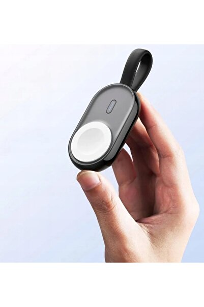 Veger Baterie externă neagră 1200 mAh compatibilă cu Apple Watch